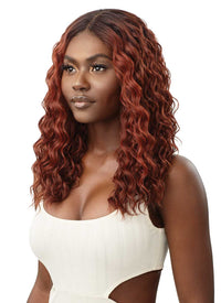 Thumbnail for Outre Synthetic Wet N Wavy HD Transparent Lace Front Wig Pricilla - Elevate Styles