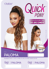 Thumbnail for Outre Synthetic Quick Pony - Paloma - Elevate Styles