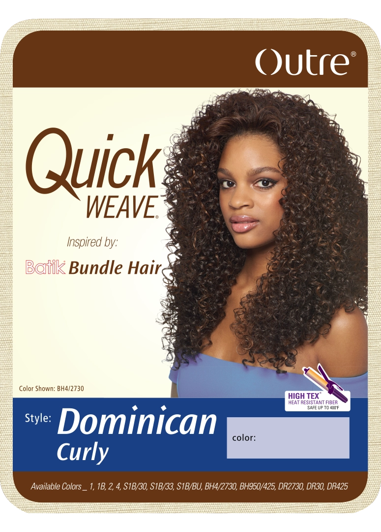Outre Quick Weave Dominican Curly Wig Elevate Styles