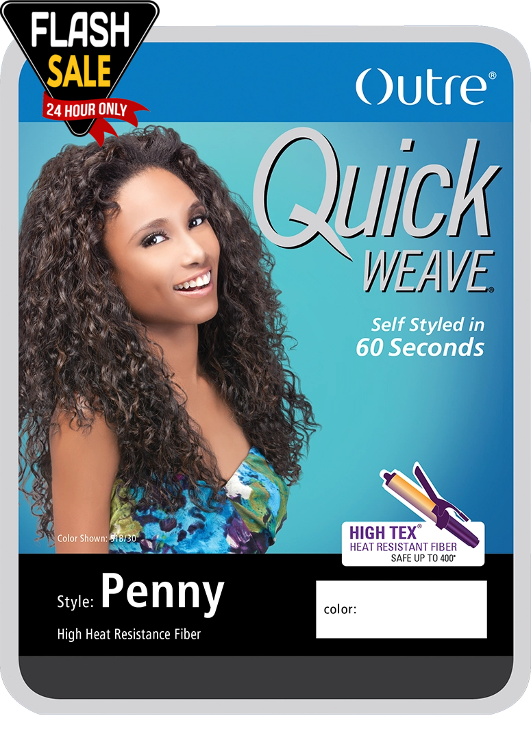 Outre Synthetic Quick Weave Full Cap Wig Penny - HT - Elevate Styles
