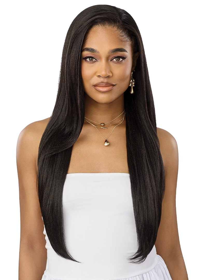Outre Quick Weave Synthetic Half Wig Delaney QSDEL