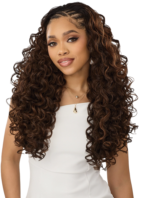 Outre Quick Weave Synthetic Half Wig Winslet QSWSL - Elevate Styles