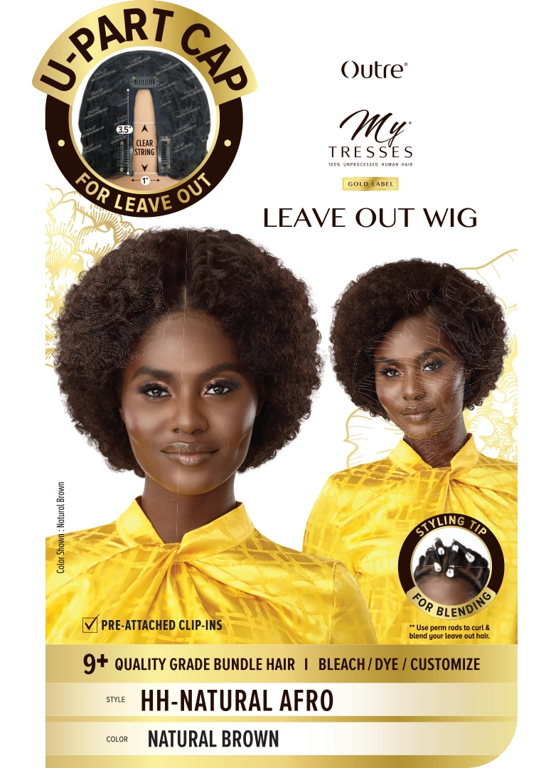 Outre MyTresses Gold Label U-Part Leave Out Wig – HH Natural Afro - Elevate Styles
