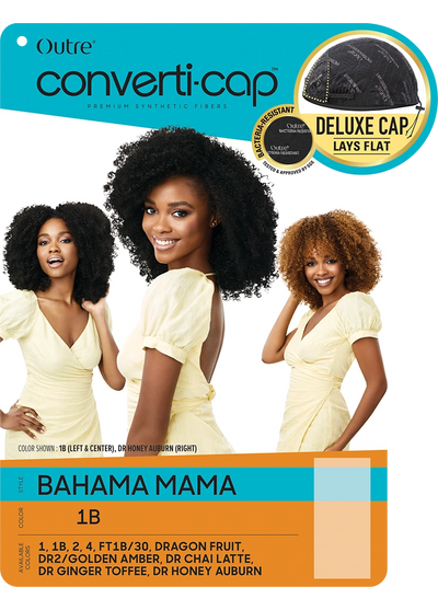 Outre Converti-cap Leave-Out + Full Wig + Ponytail Wig Bahama Mama - Elevate Styles
