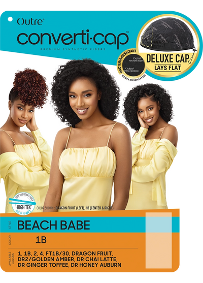 Outre Converti-cap Leave-Out + Full Wig + Ponytail Wig Beach Babe - Elevate Styles
