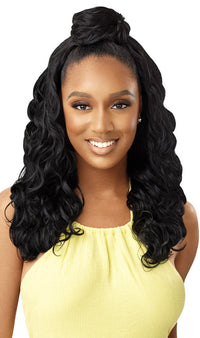 Thumbnail for Outre Synthetic Converti-Cap Wig Brazilian Waves - Elevate Styles