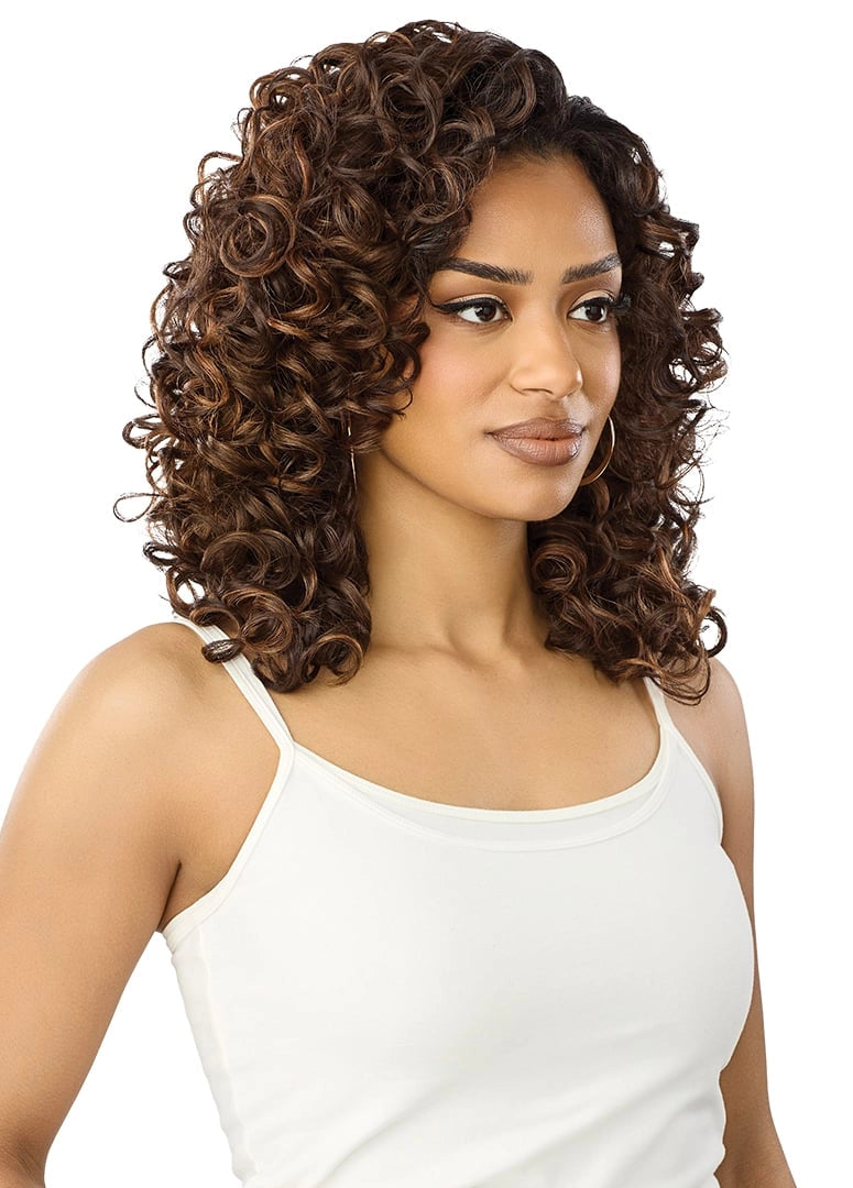 Outre Quick Weave Synthetic Half Wig Inessa QSINS