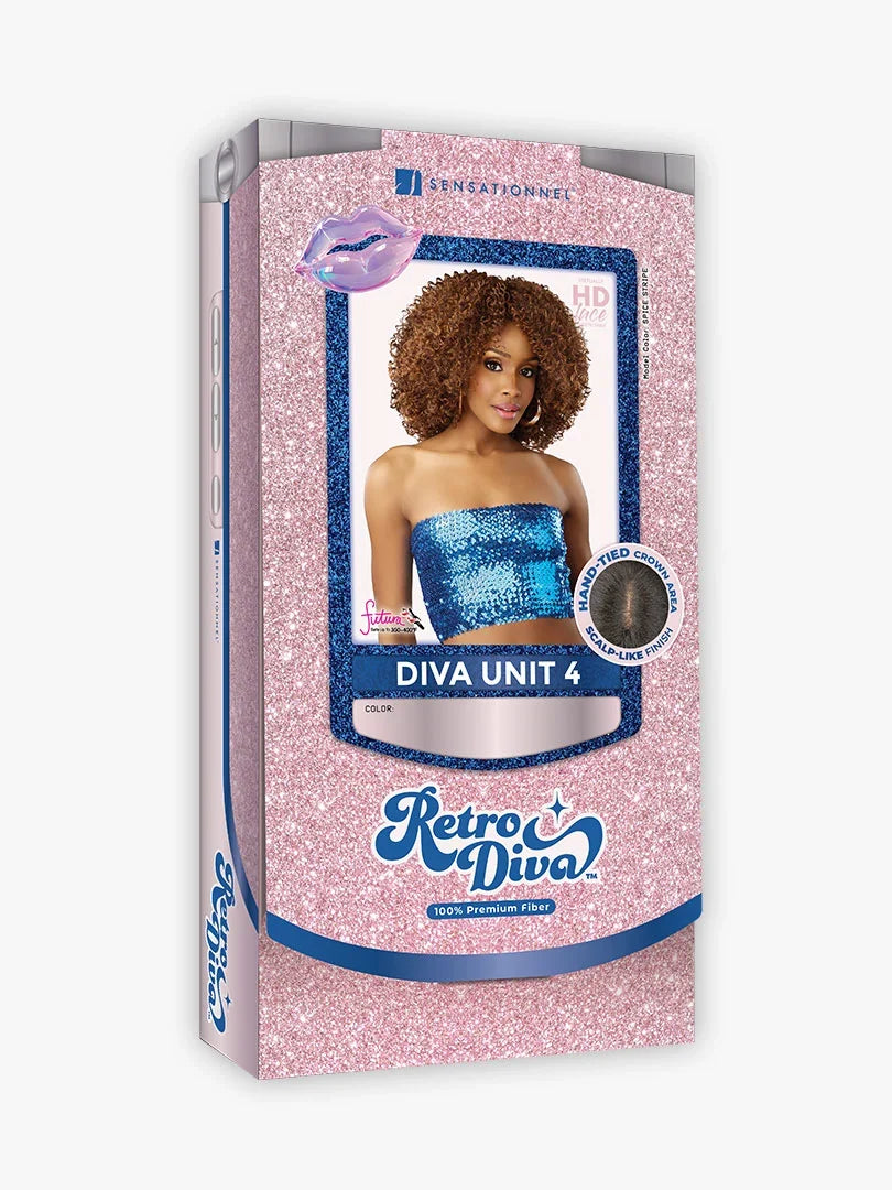 Sensationnel Retro Diva HD Lace Wig - DIVA UNIT 4