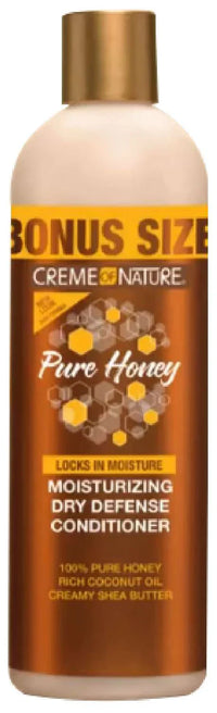 Thumbnail for Creme of Nature Pure Honey Moisturizing Dry Defense Conditioner 15 Oz
