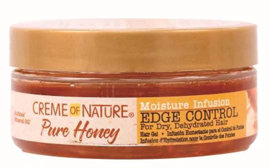Creme of Nature Pure Honey Moisture Infusion Edge Control 2.25z - Elevate Styles