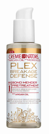 Thumbnail for Creme of Nature Plex Breakage Defense Bond Mender Pre-Treatment (Step 1) – with Argan Oil (3.4 fl oz) - Elevate Styles