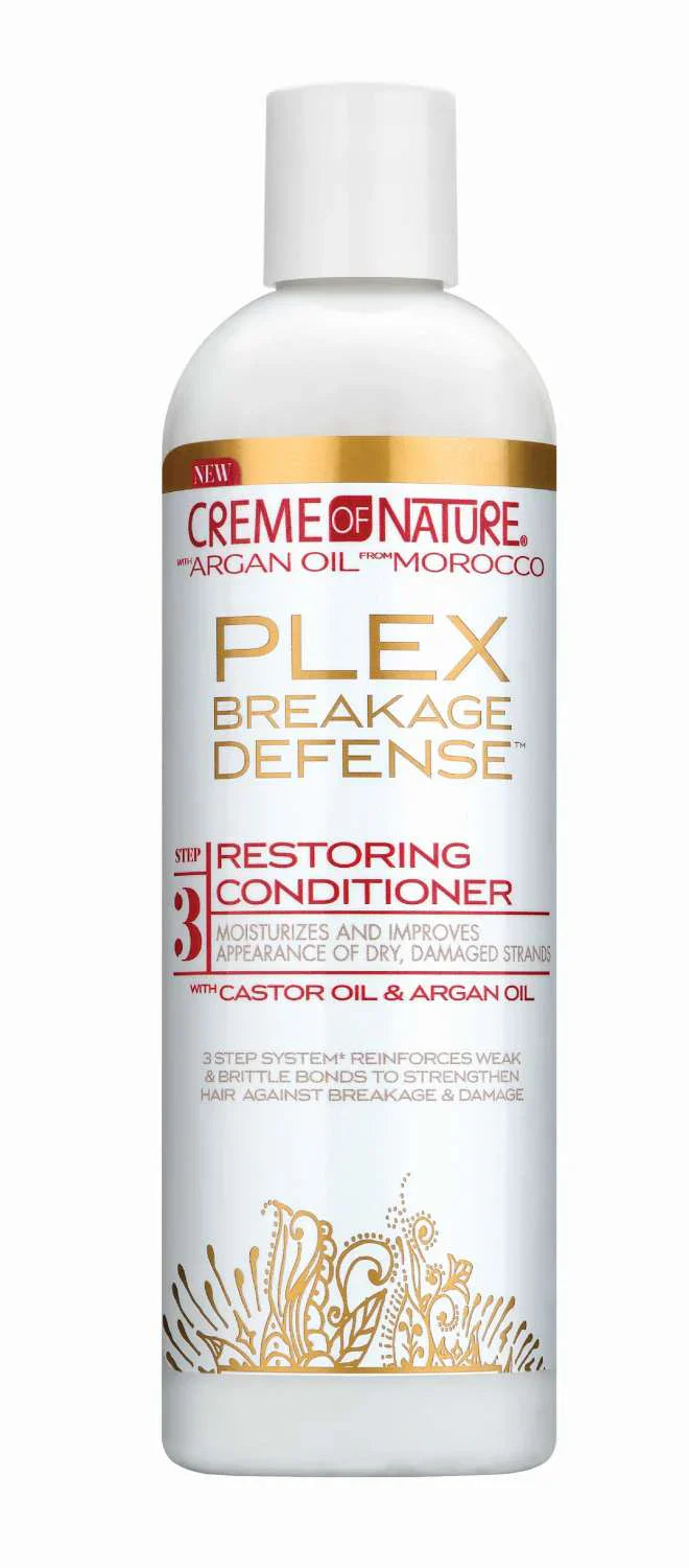 Creme of Nature Plex Breakage Defense Restoring Conditioner (12 fl oz) - Elevate Styles