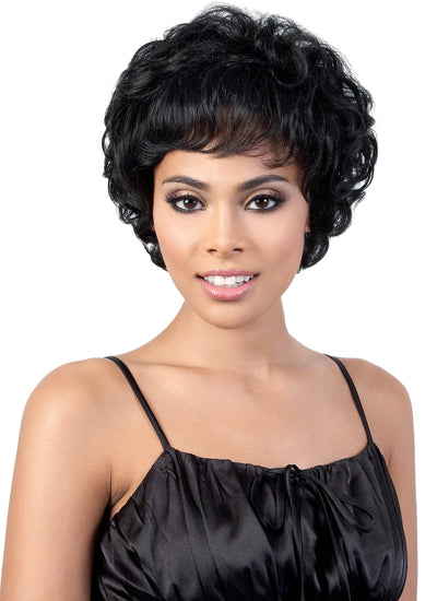 Motown Tress Silver Gray Hair Collection Wig - S.LINDA - Elevate Styles
