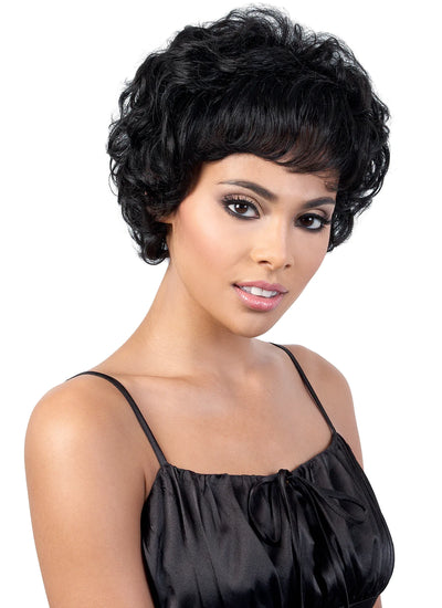 Motown Tress Silver Gray Hair Collection Wig - S.LINDA - Elevate Styles
