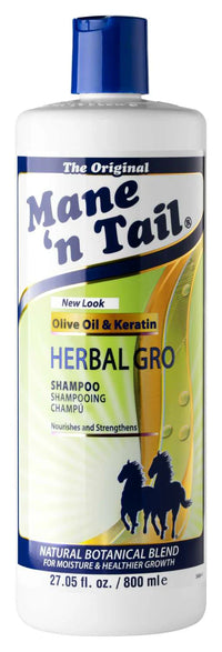 Thumbnail for Mane ‘n Tail Herbal Gro Shampoo 27.05 fl oz – Olive Oil & Keratin for Strong, Healthy Hair