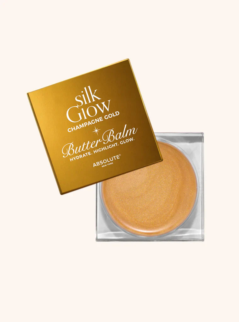 Absolute New York Silk Glow Butter Balm Champagne Gold SBGS22