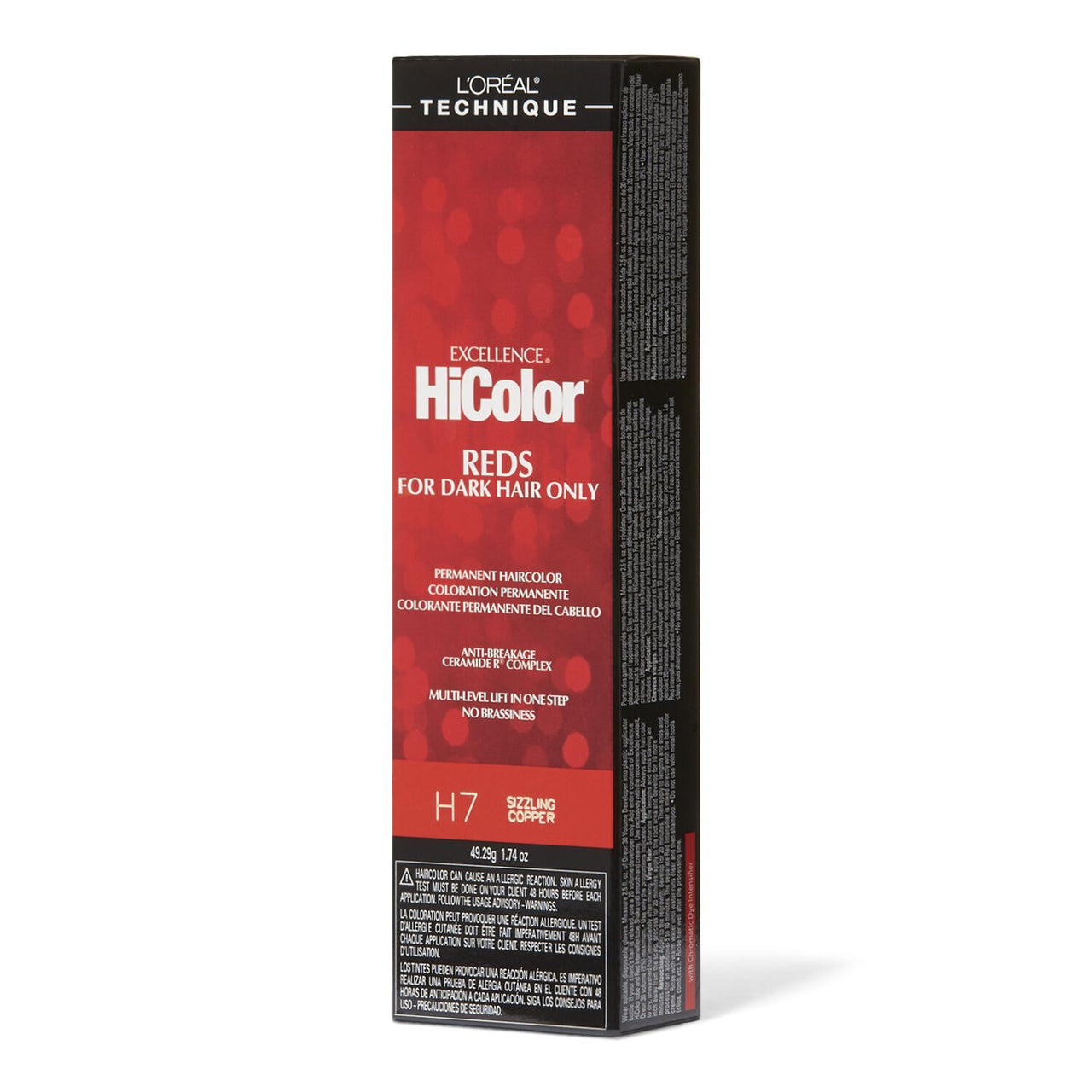 L'Oréal Technique Excellence HiColor Reds H7 Sizzling Copper 49.29g 1.74 oz