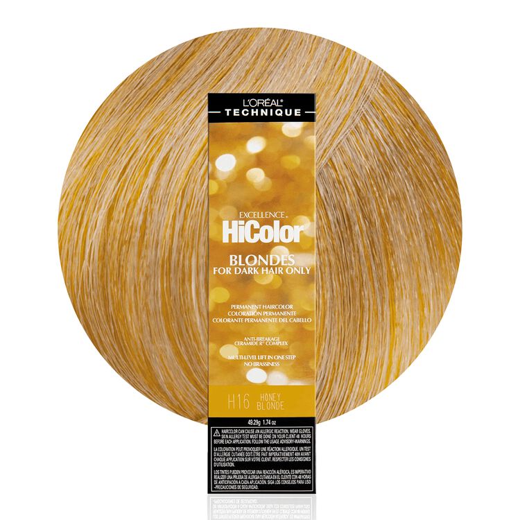 L'Oréal Excellence HiColor Blondes Permanent Haircolor – H16 Honey Blonde