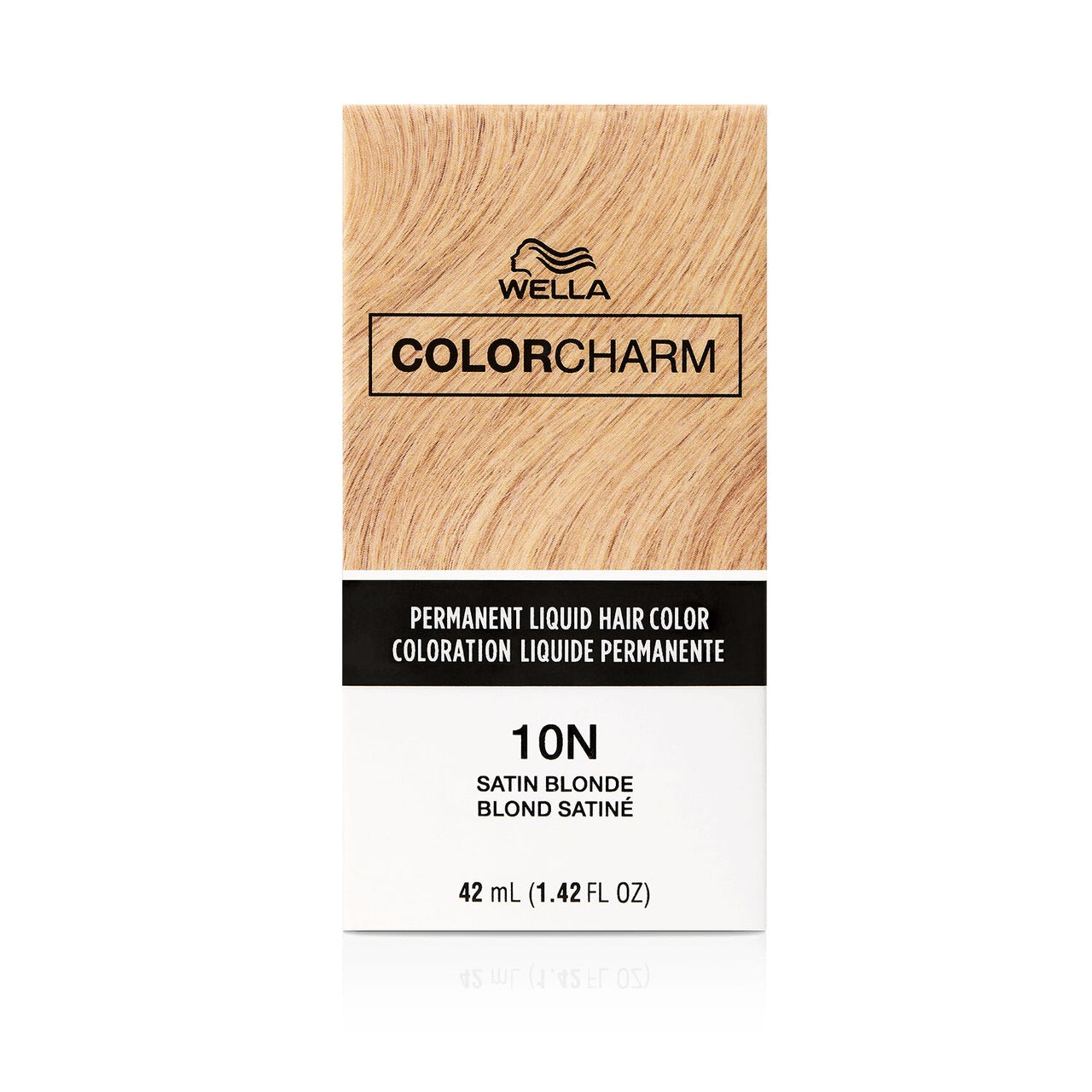 Wella Colorcharm Permanent Liquid Hair Color 10N Satin Blonde 1.42 fl. oz. - Elevate Styles