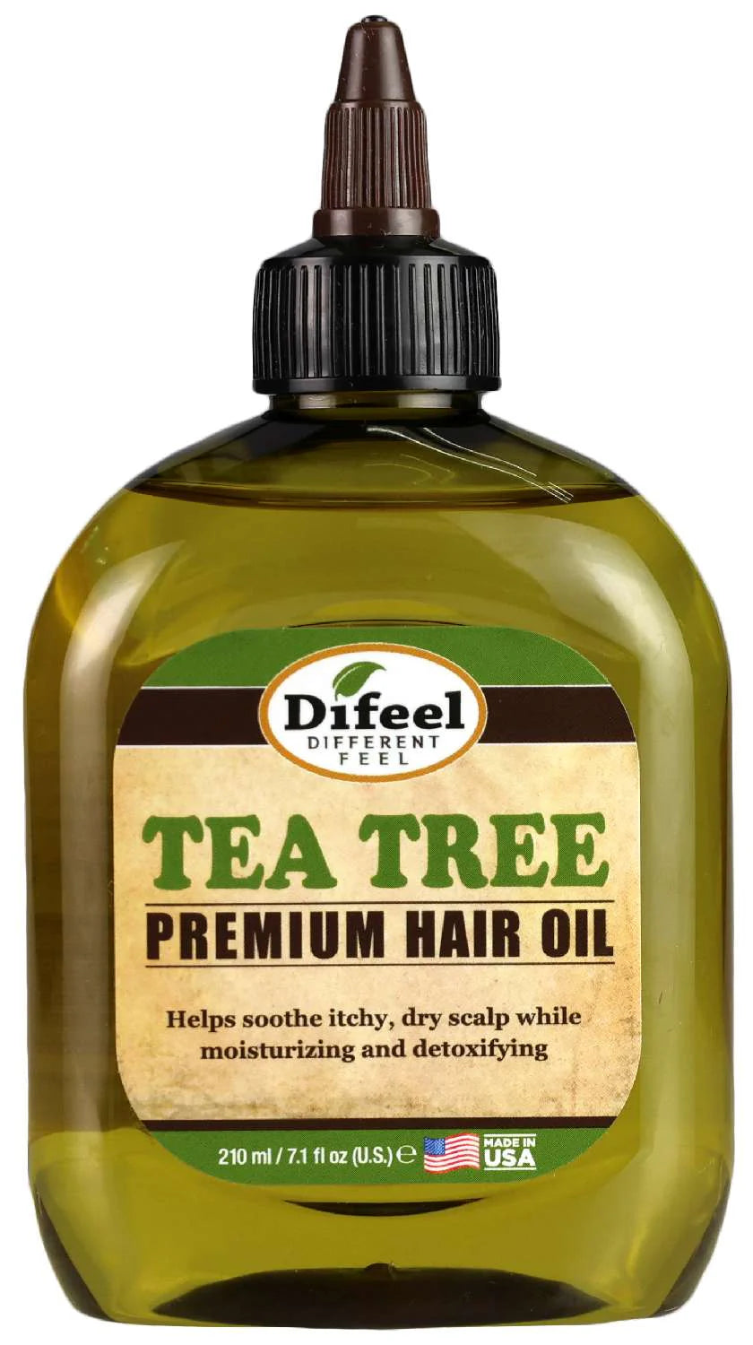 Difeel Tea Tree Premium Hair Oil – 7.1 oz - Elevate Styles