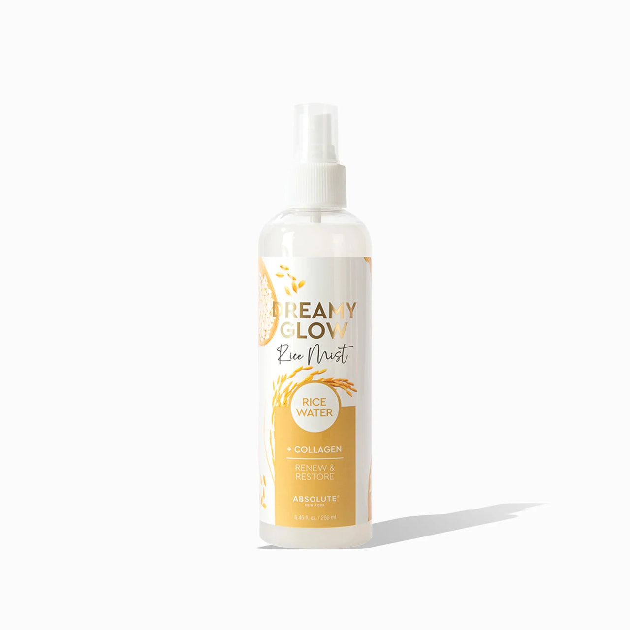 Absolute New York Dreamy Glow Rice Mist – Rice Water + Collagen FRM03 – 8.45 fl oz - Elevate Styles