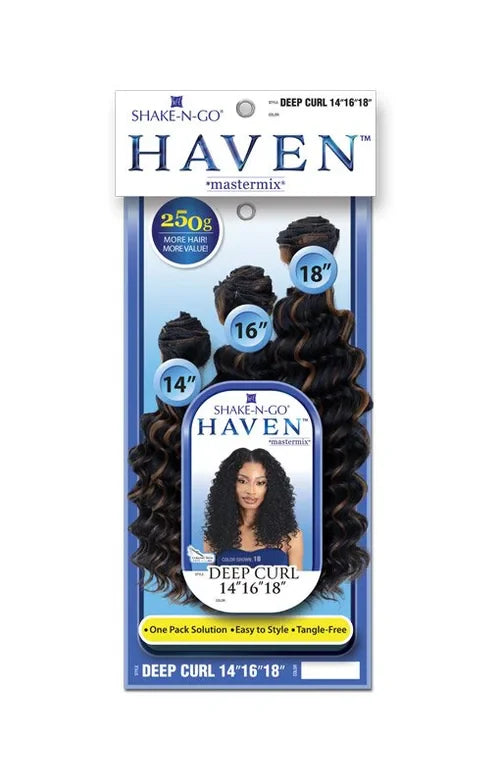 Shake-n-Go Haven™ Deep Curl 3-Bundle Multi-Pack (14" 16" 18") - Elevate Styles