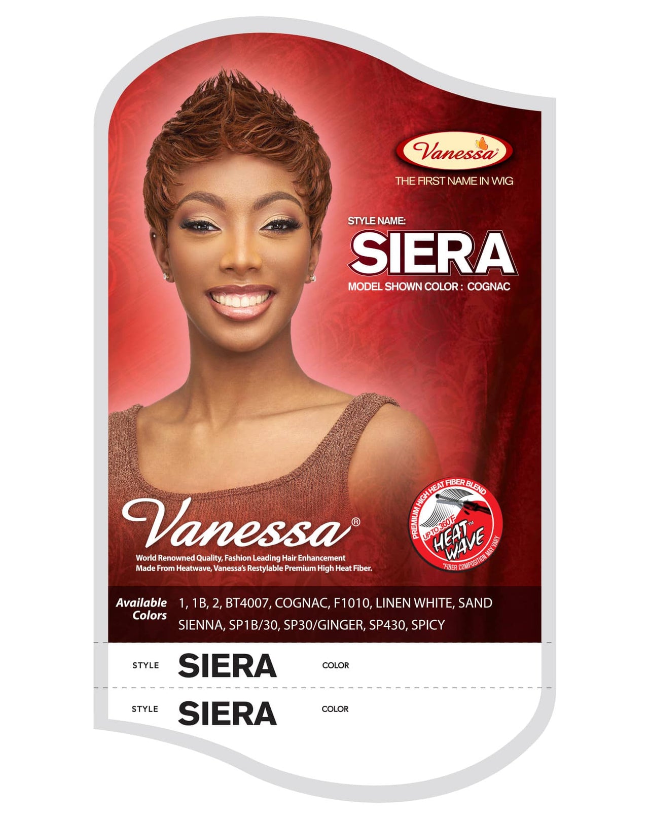Vanessa Fashion Full Wig Siera