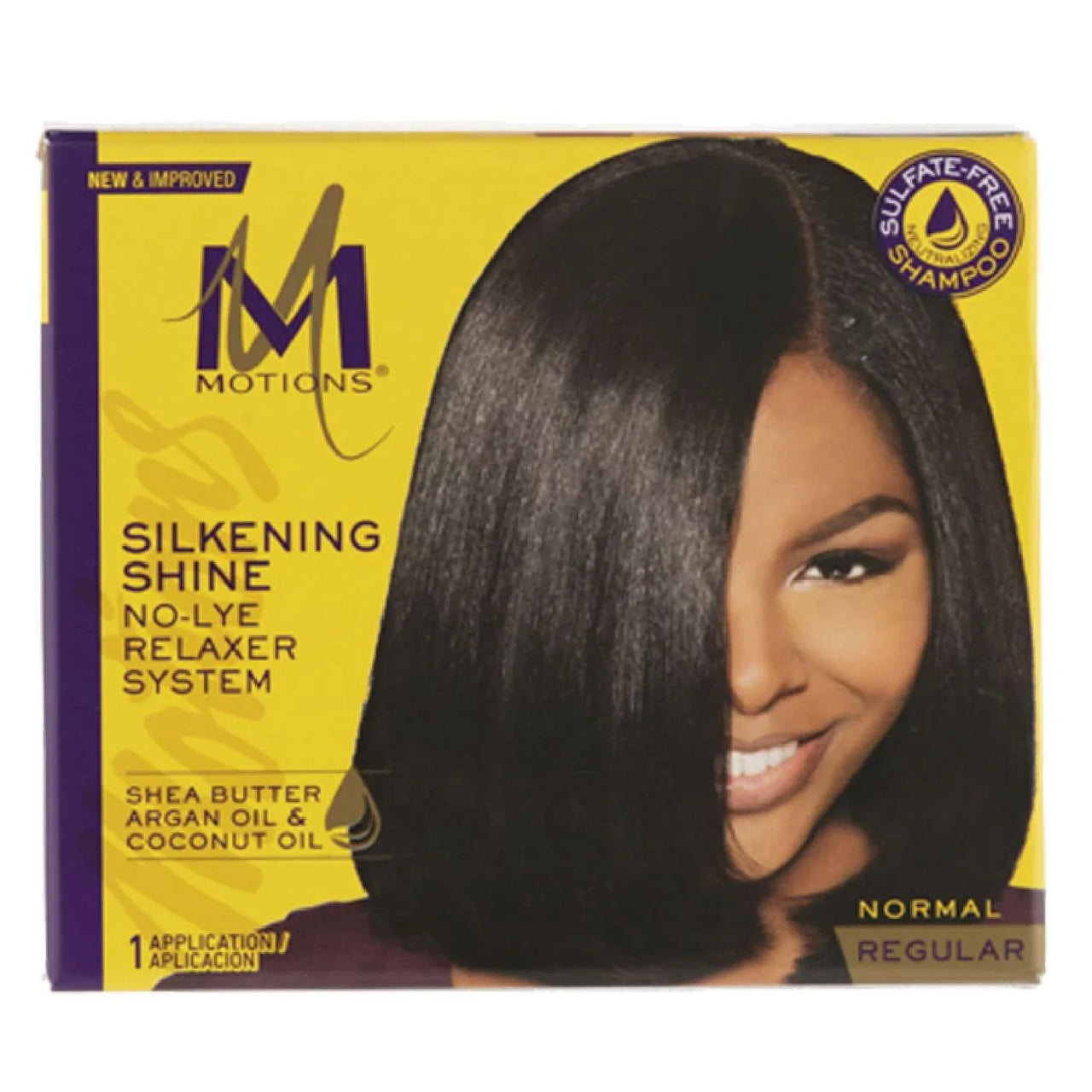 Motions Silkening Shine No Lye Relaxer System Regular