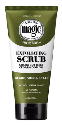 Thumbnail for Magic Grooming Exfoliating Scrub Cocoa Butter & Cedarwood Oil 6oz - Elevate Styles