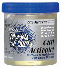 Thumbnail for Worlds of Curls Curl Activator Gel for Extra Dry Hair 16.2 oz
