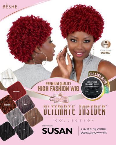Beshe Ultimate Insider Collection Glueless Wig Susan - Elevate Styles
