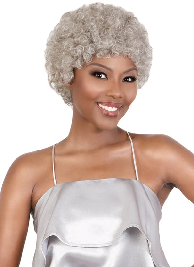 Motown Tress Silver Gray Hair Collection Wig SVH LAVON - Elevate Styles
