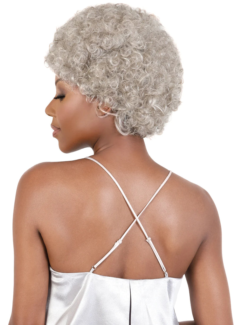 Motown Tress Silver Gray Hair Collection Wig SVH LAVON - Elevate Styles