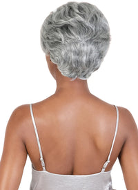 Thumbnail for Motown Tress Silver Gray Hair Collection Wig SVH Glen - Elevate Styles