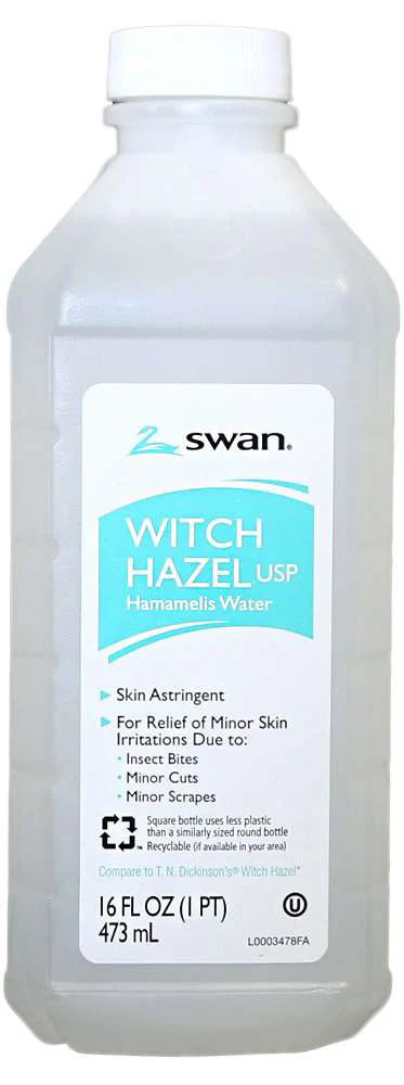 Swan Witch Hazel USP Hamamelis Water 16 oz - Elevate Styles