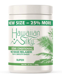 Thumbnail for Hawaiian Silky Crème Conditioning No Base Relaxer Super 20 oz. - Elevate Styles