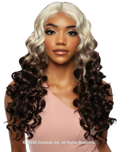 Mane Concept Brown Sugar Barbie Series HD Clear Lace Front Wig - Claire BSHC295 - Elevate Styles