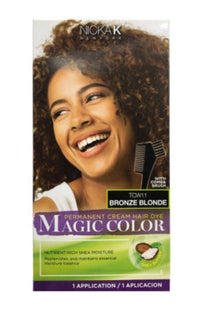 Thumbnail for Nicka K Magic Color Permanent Cream Hair Dye – TCW11 Bronze Blonde – 1 Application - Elevate Styles