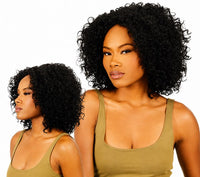 Thumbnail for New Born Free Cutie Collection CT150 Short Curly Full Wig
