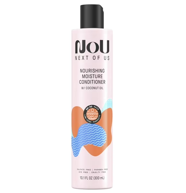 NOU Nourishing Moisture Conditioner with Coconut Oil – Hydration for Curls 10.1 Oz - Elevate Styles