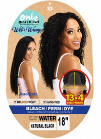 Thumbnail for Zury Sis Only Brazilian 100% Virgin Remy Human Hair 13x4 HD Lace Front Wig Water 18