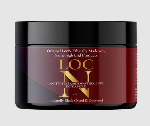 Loc N Loc Twists Braids Wave Edge Gel Extra Hold 8 Oz