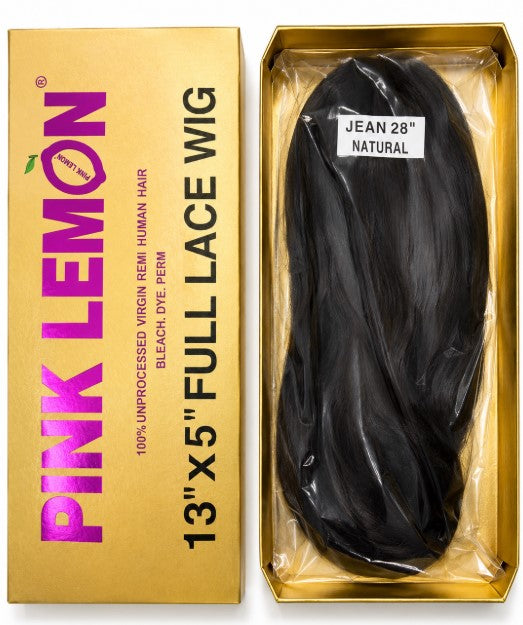 Pink Lemon 13x5 Full Lace Human Hair Wig Jean