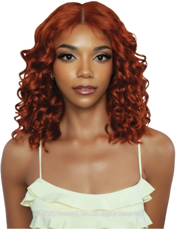 Mane Concept Brown Sugar HD 13x7 Lace Skin 06 Pre-Cut Glueless Front Wig - BSSB242