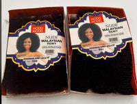 Thumbnail for Model Model Nude Malaysian Remy 100% Human Hair Bohemian Kinky Bulk 16