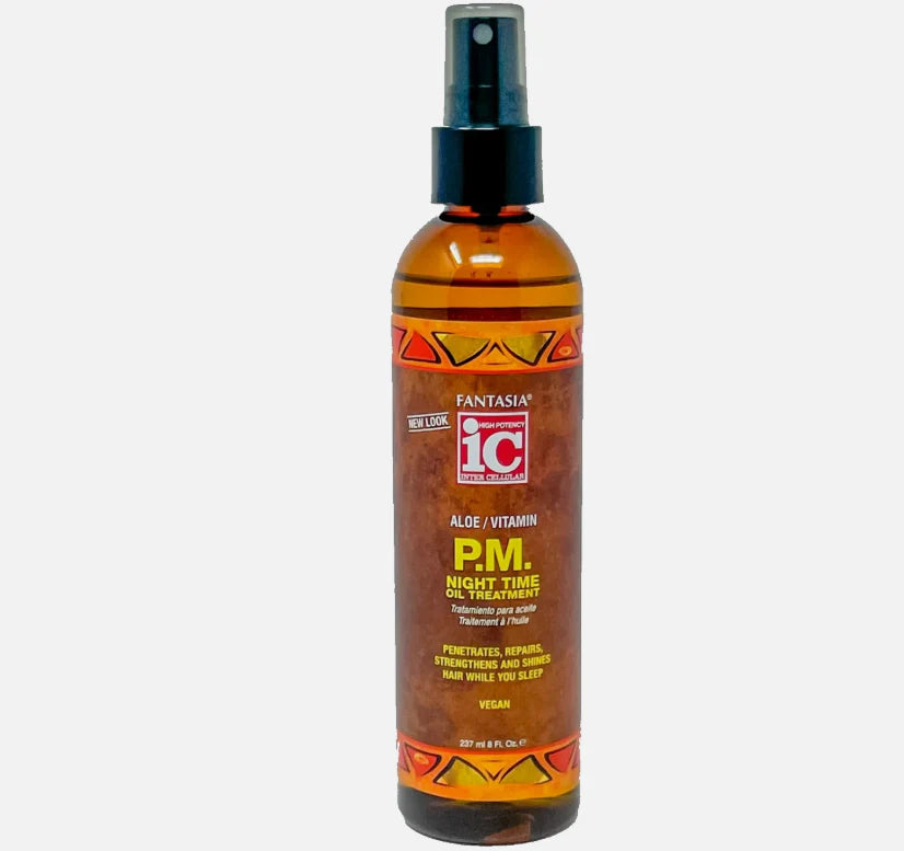 Fantasia IC High Potency Aloe/Vitamin P.M. Night Time Oil Treatment 6 oz - Elevate Styles