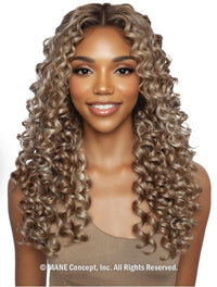 Thumbnail for Mane Concept Brown Sugar HD 13x7 Lace Skin 05 Pre-Cut Glueless Front Wig - BSSB241
