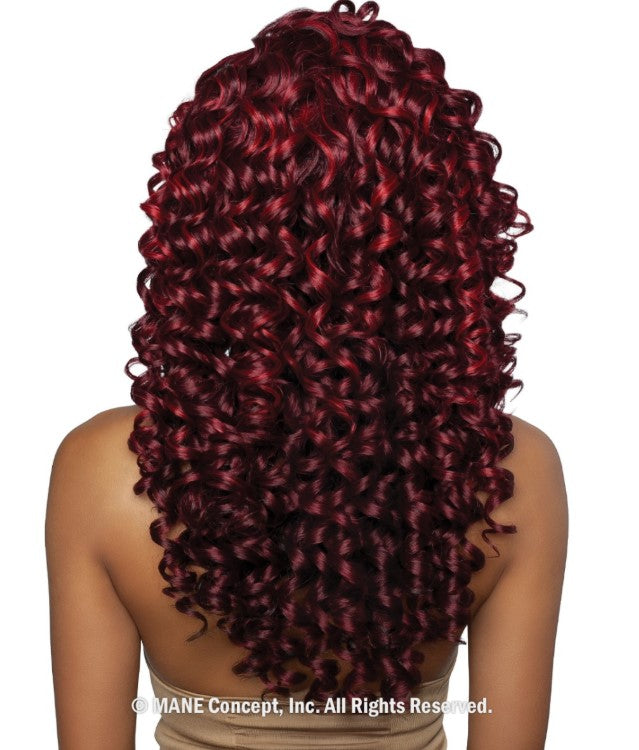 Mane Concept Brown Sugar HD 13x7 Lace Skin 05 Pre-Cut Glueless Front Wig - BSSB241