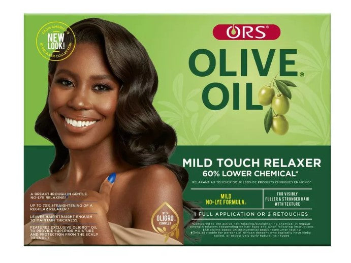 ORS Olive Oil Mild Touch Relaxer – 1 Full Application or 2 Retouches - Elevate Styles
