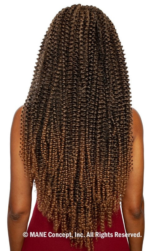 Mane Concept Afri Naptural Caribbean Crochet Braid 3x Coily Bohemian 20" CB3P2004 - Elevate Styles